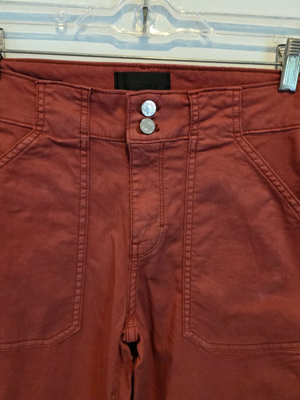 WHBM Pret Utility Wide Leg Cropped Pants, Size 2 Tall, Like New - Picture 3 of 8
